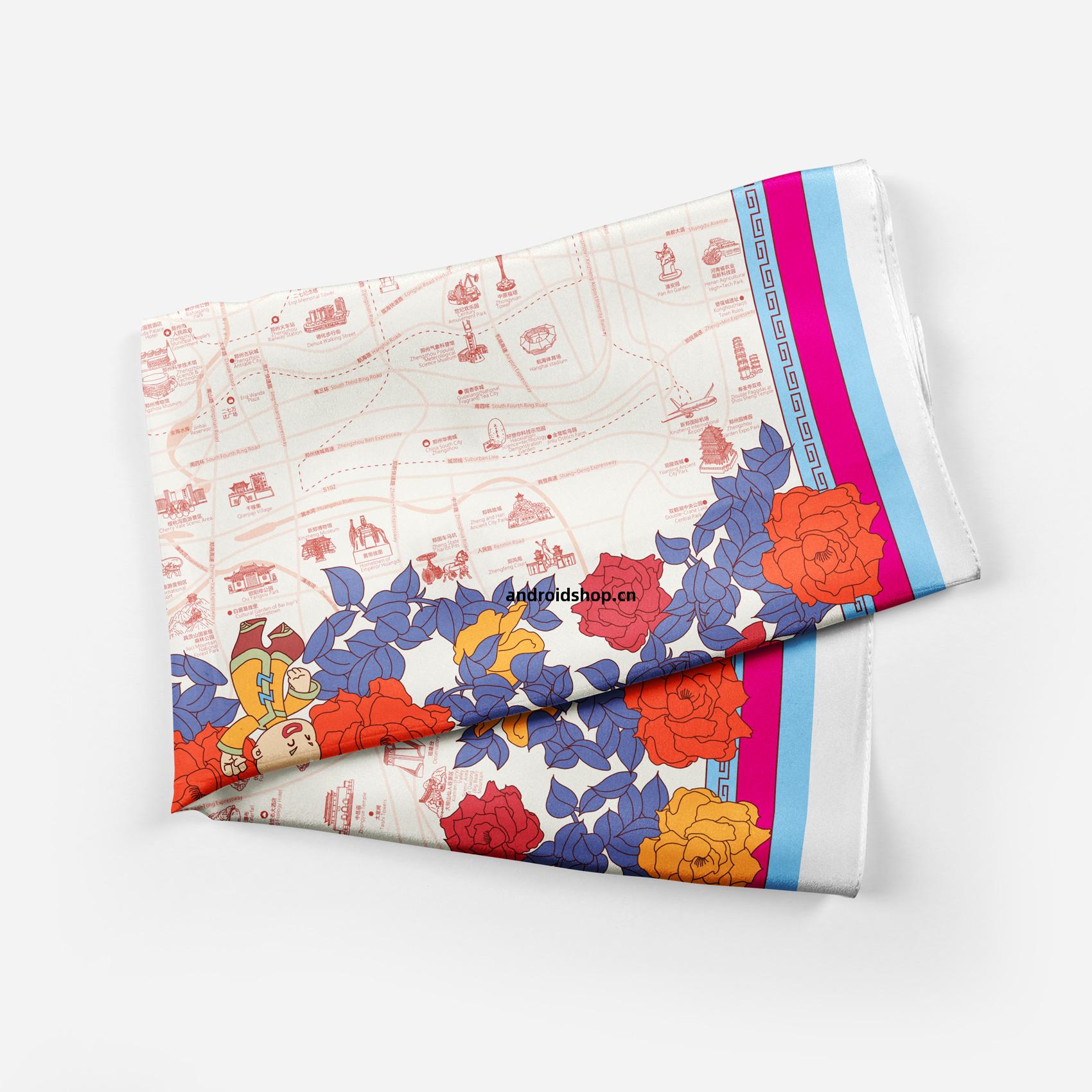 國際(ji)旅(lv)遊城市(shi)市長論壇(tan)-錦繡(xiu)鄭(zheng)州(zhou)絲巾設計