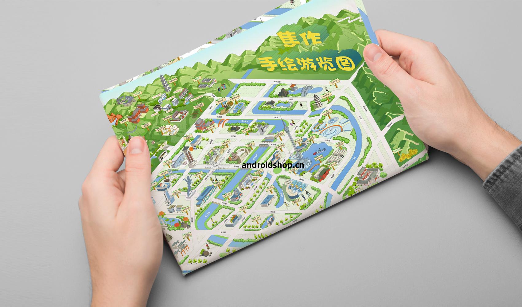 焦作手(shou)繪遊覽(lan)圖