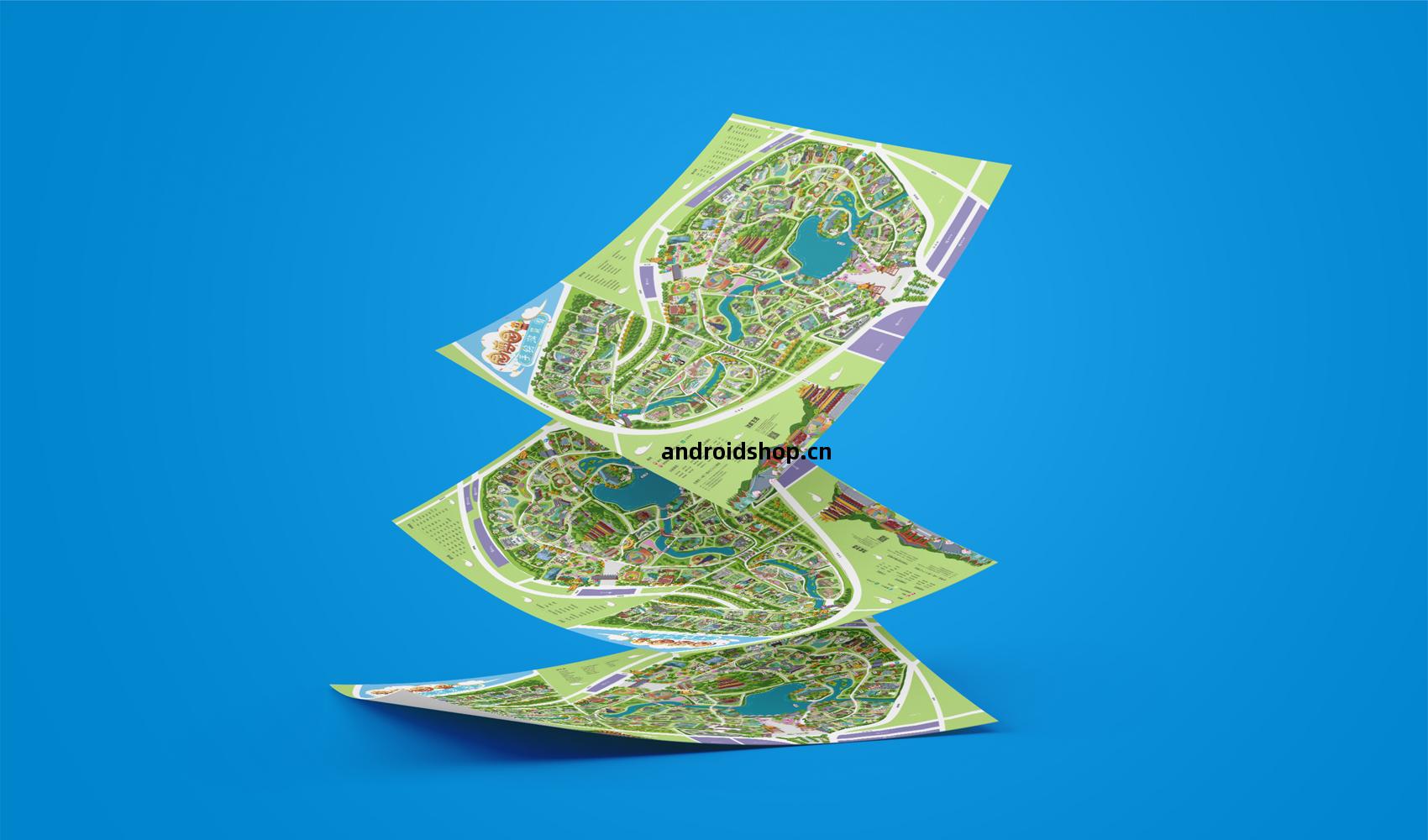 鄭州園(yuan)博園(yuan)手繪(hui)遊(you)覽(lan)圖