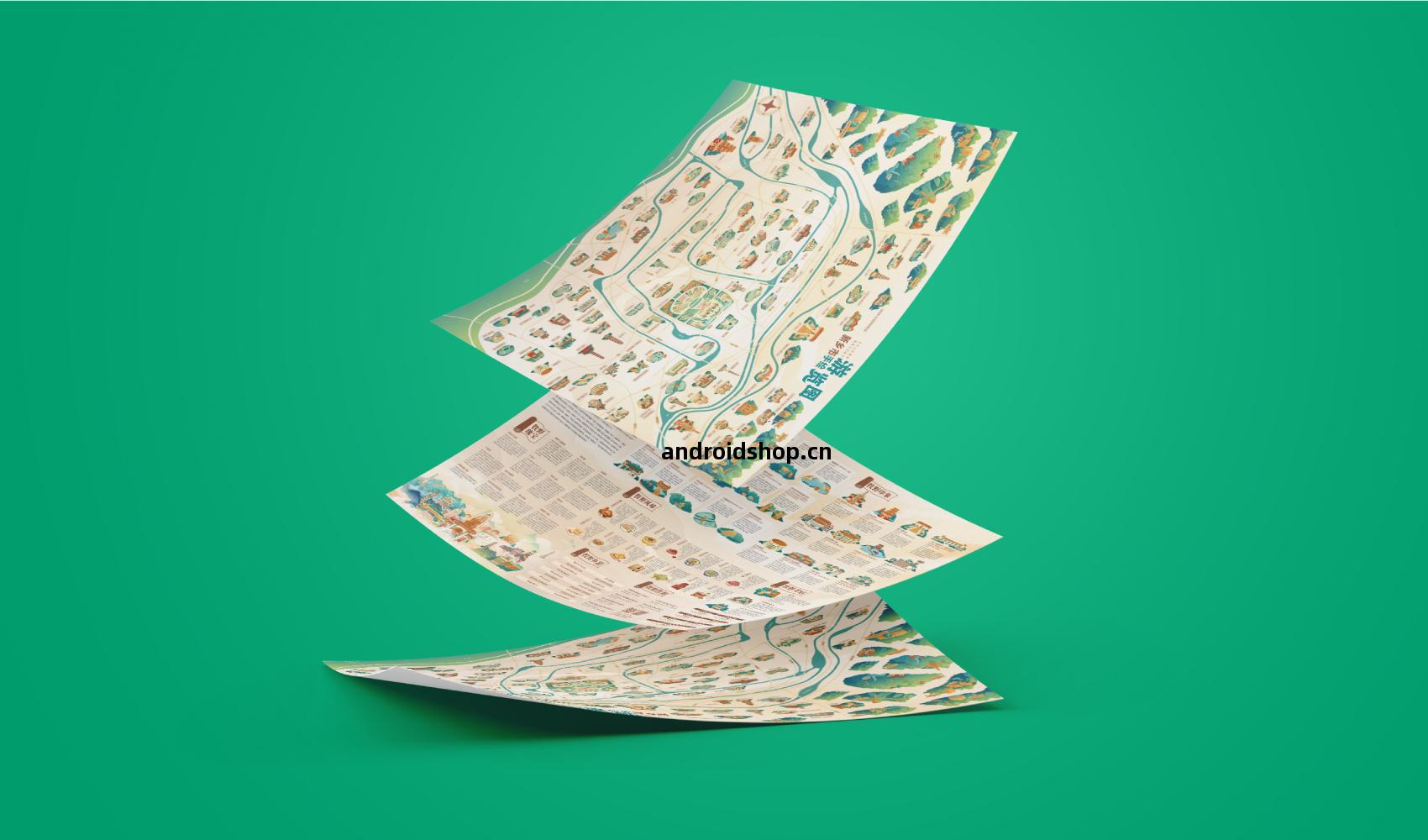 新鄉(xiang)市手繪遊覽(lan)圖(tu)